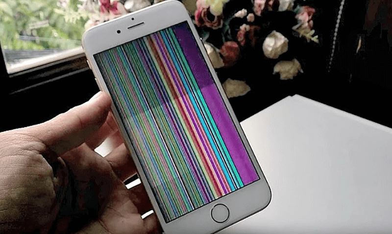 Tại sao màn hình điện thoại bị đổi màu