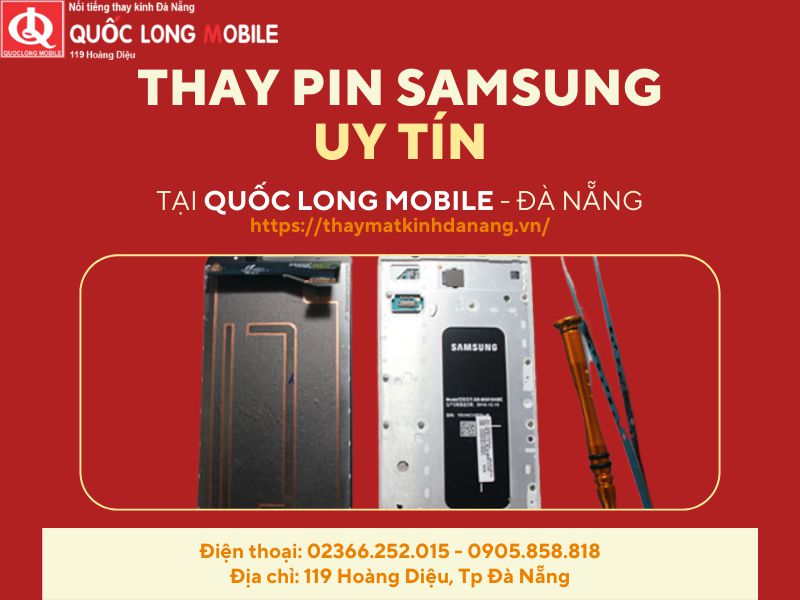Thay pin Samsung Đà Nẵng 